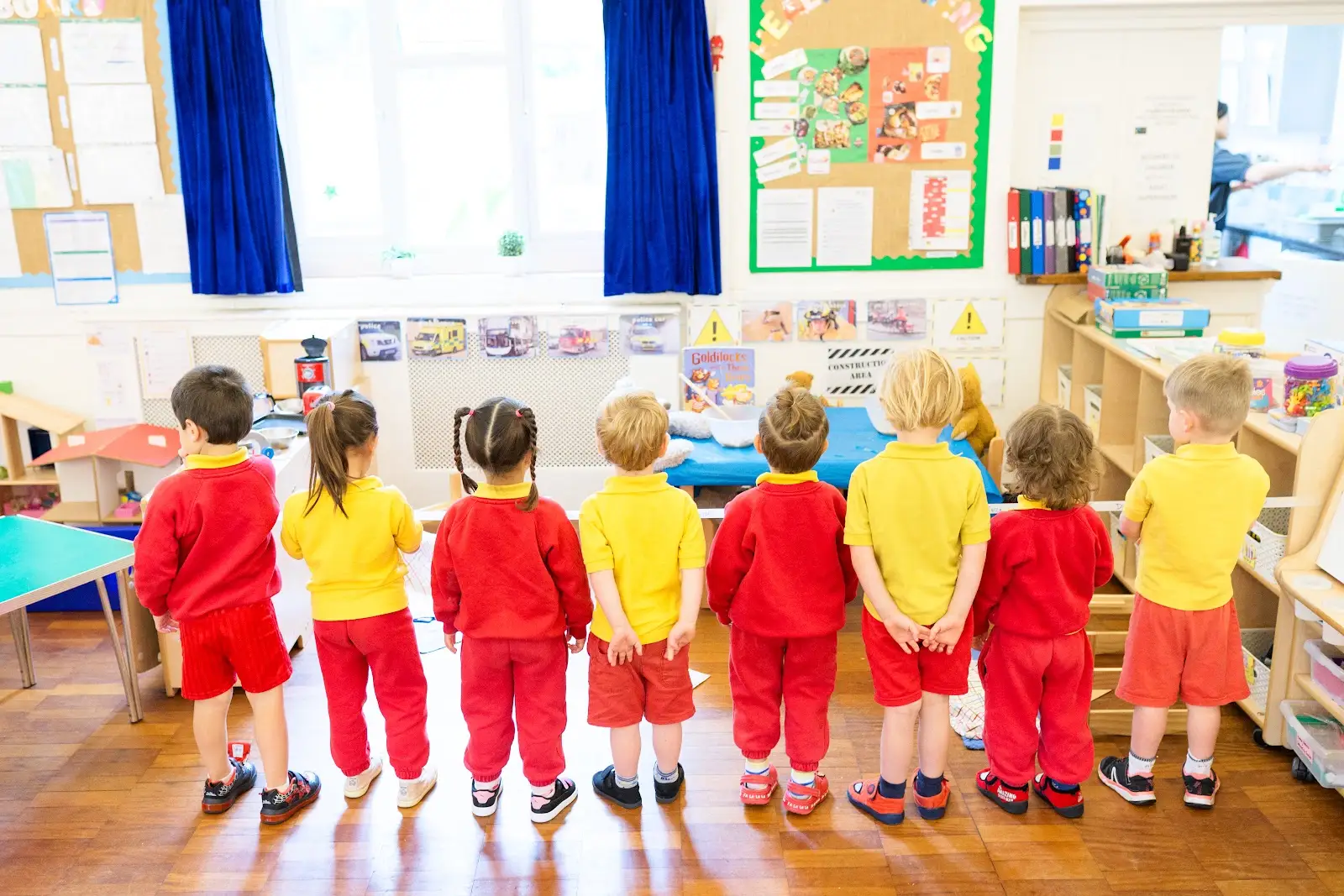 Children at Mini Miracles Montessori, St Faith’s